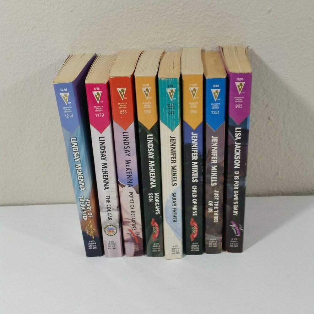 8 Silhouette Special Edition Romance Books McKenna, Mikels, Jackson